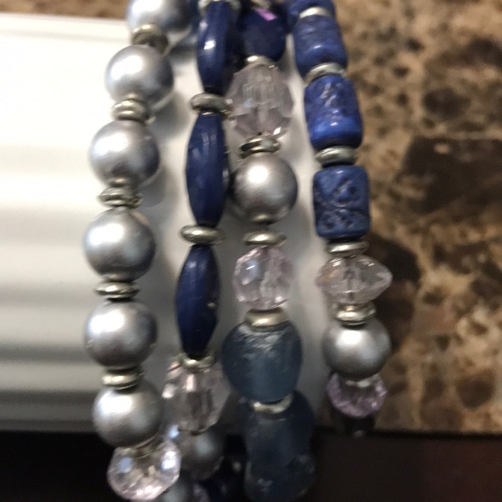 Three stretch bangle bracelets!!! - Picture 5 of 6